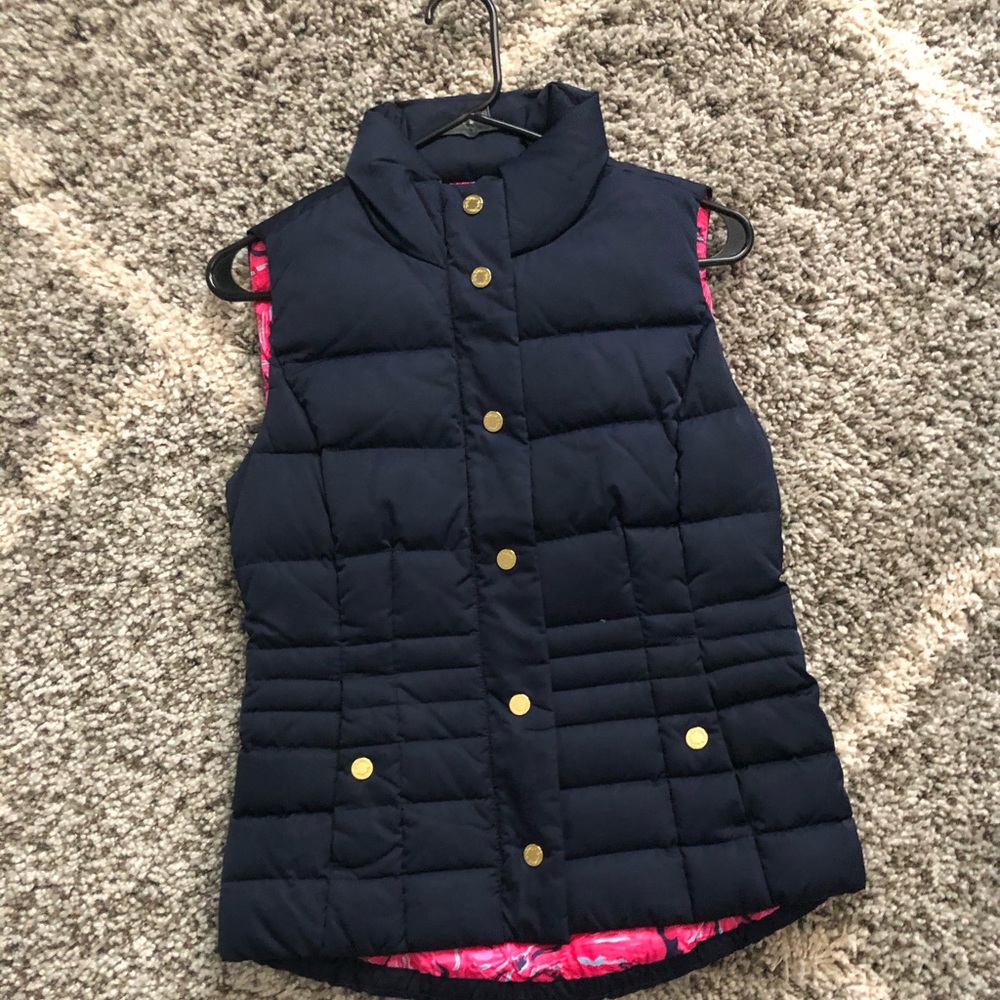 Lilly Pulitzer vest. Perfect condition worn once!